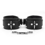 Premium Lambskin Leather Wrist & Ankle Cuffs - BDSM Bondage Restraints Set | Atlas Collection