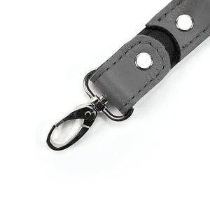 Leather BDSM Two Connectors - Durable Bondage Gear Accessories | Bonn Collection