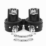 Lambskin Leather Wrist and Ankle Cuffs Set – Soft BDSM Bondage Gear | Madison Collection