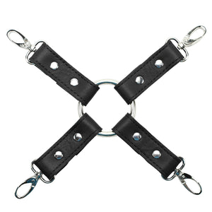 Lockable Wrist and Ankle Cuffs 4-Way Hogtie Restraints for BDSM Play | Bonn Collection