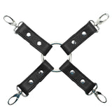 Lockable Wrist and Ankle Cuffs 4-Way Hogtie Restraints for BDSM Play | Bonn Collection