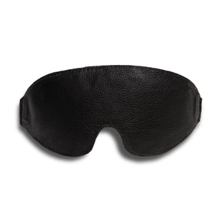 Premium Leather Blindfold for BDSM Play | Madison Collection