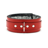 BDSM Faux Fur Locking Chinchilla Collar | Bonn Collection