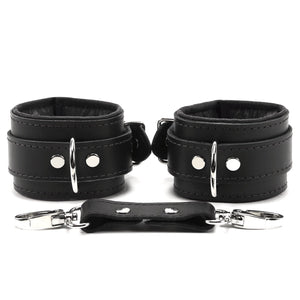 Ultra Soft Lambskin Leather Wrist & Ankle Cuffs for BDSM Play | Madison Collection