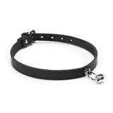 Deluxe Leather BDSM Choker Collar for Roleplay & Fetish Wear | Bella