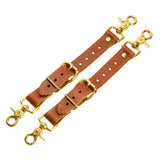 Adjustable BDSM Leather Garters | Fox Collection