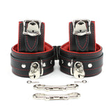 Lambskin Leather Wrist and Ankle Cuffs Set – Soft BDSM Bondage Gear | Madison Collection