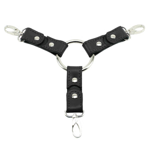 Bonn Premium Latigo Leather BDSM Hogtie Bondage Restraint Cuffs Kit | Bonn Collection