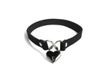 Maria Leather BDSM Day Collar – Discreet Submissive Choker with D-Ring | Maria Collection