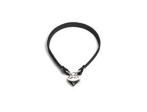 Maria Leather BDSM Day Collar – Discreet Submissive Choker with D-Ring | Maria Collection