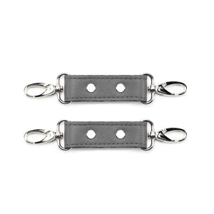 Leather BDSM Two Connectors - Durable Bondage Gear Accessories | Bonn Collection