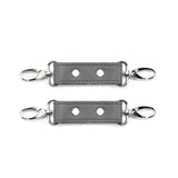 Leather BDSM Two Connectors - Durable Bondage Gear Accessories | Bonn Collection