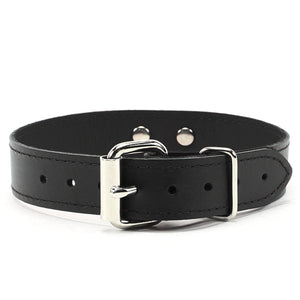 Madison Leather Kitten Collar 1" – BDSM Day Fashion Gear | Madison Collection