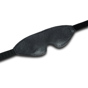 Premium Leather Blindfold for BDSM Play | Madison Collection