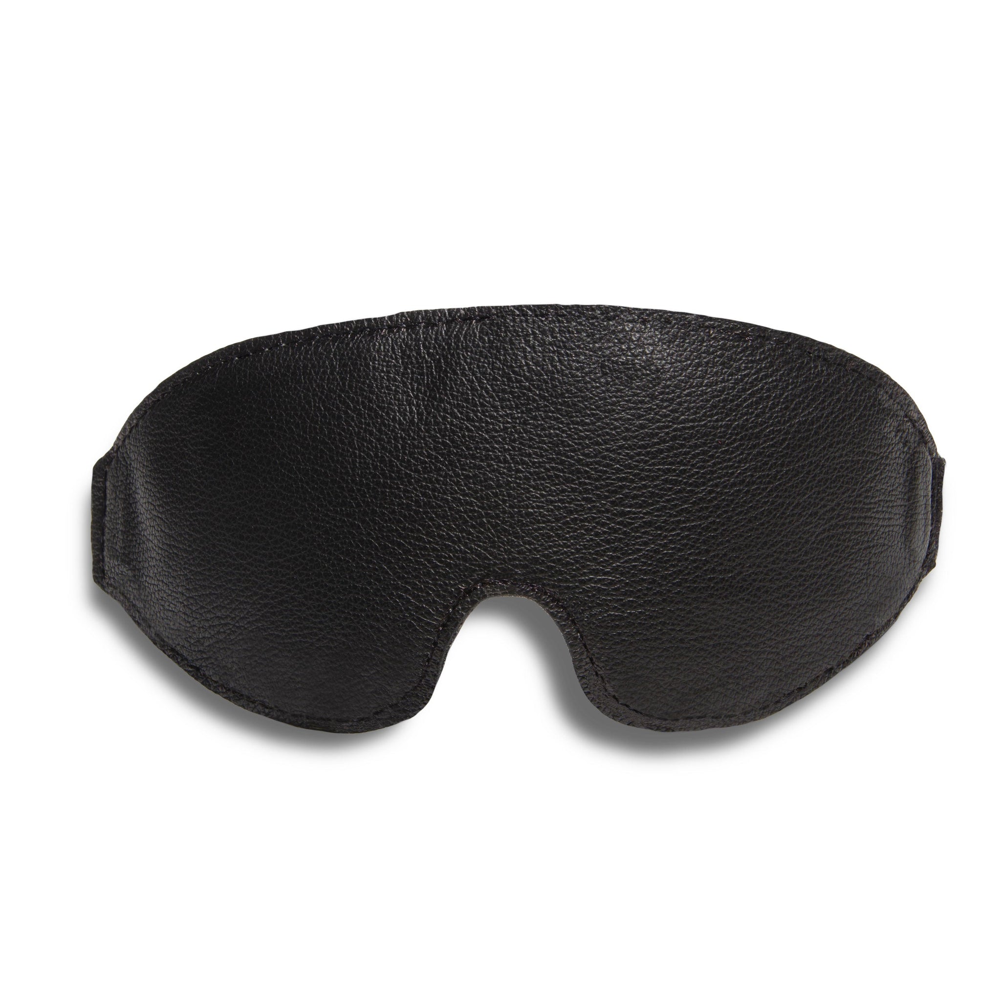 Premium Leather Blindfold for BDSM Play | Madison Collection