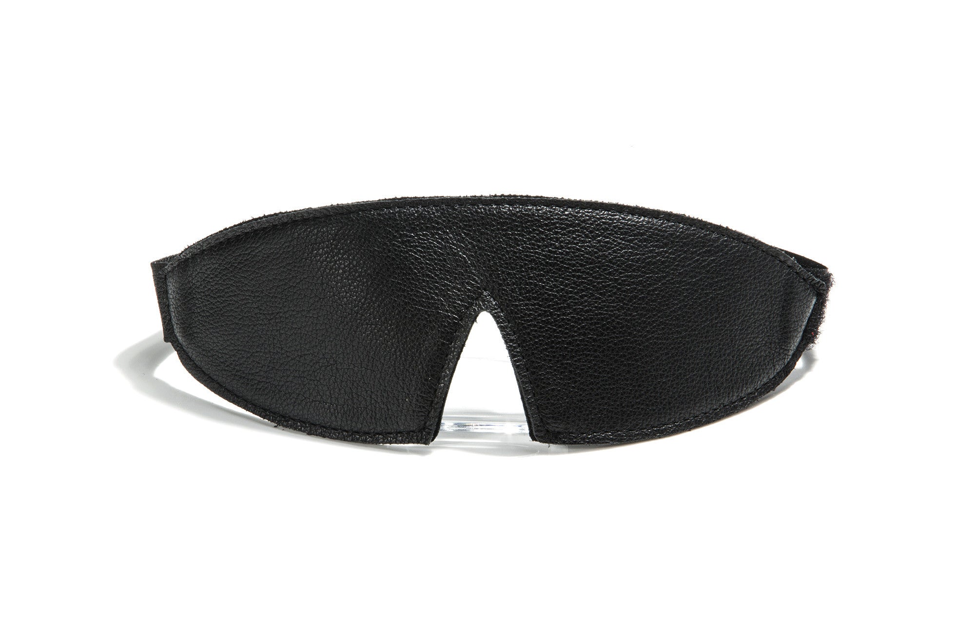 BDSM Leather Pointed Blindfold for Sensory Deprivation | Bonn Collection