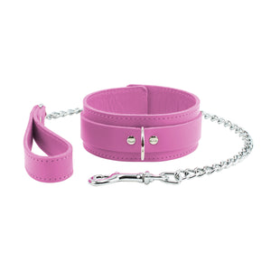 Atlanta Premium Latigo Leather Collar and Leash - <strong>Buy One, Get One 50% Off! See Details Below</strong>