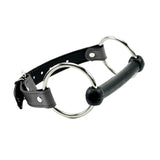 Bonn Mouth Bit Gag Premium Lambskin Leather Strap Tor Grade Resin