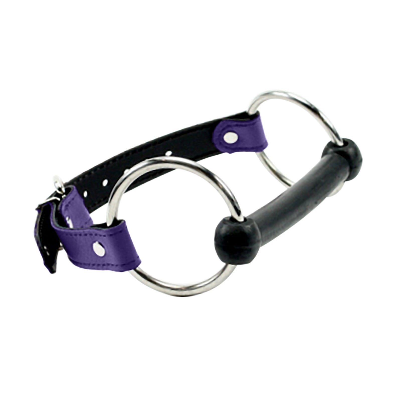 Premium Lambskin Leather Bit Gag with Durable Tor Grade Resin Mouthpiece for BDSM | Bonn Collection