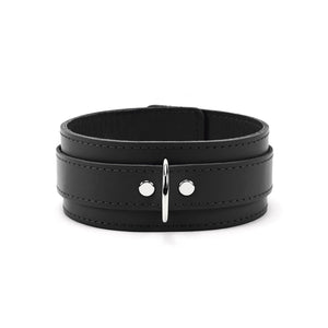 Atlanta Lambskin Leather BDSM Collar - Handmade and Premium Quality | Atlanta Collection