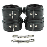 Madison Wrist and Ankle Cuffs Combo Ultra Soft Lambskin Leather