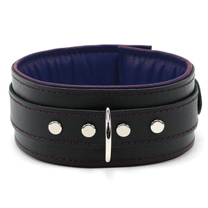 Lockable BDSM Collar Genuine Leather | Madison Collection