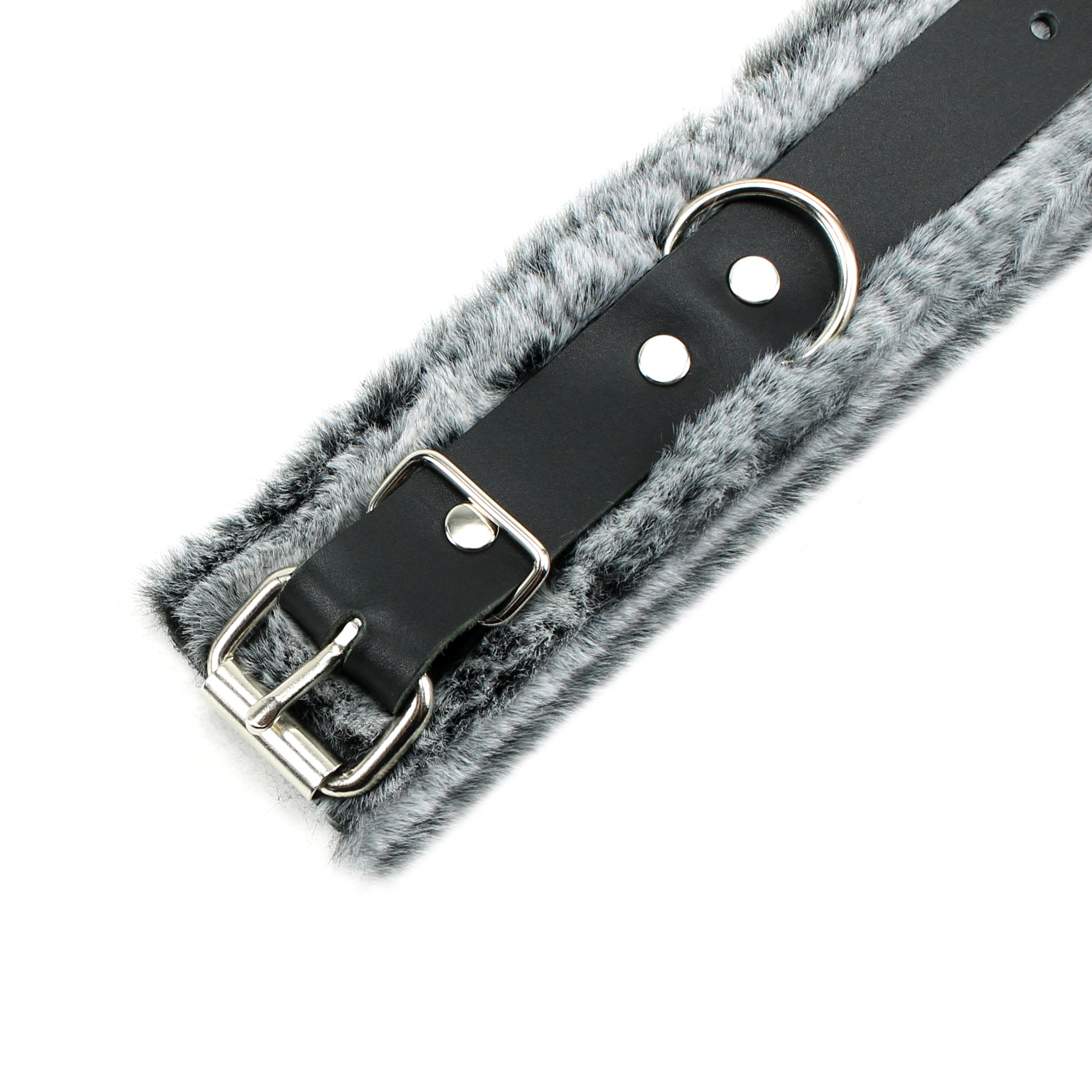 IVO Collar Chain Leash Full Grain Leather Reliable Attachment