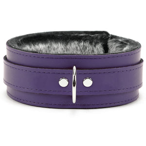 Bonn Lockable Chinchilla Faux Fur Handmade Collar