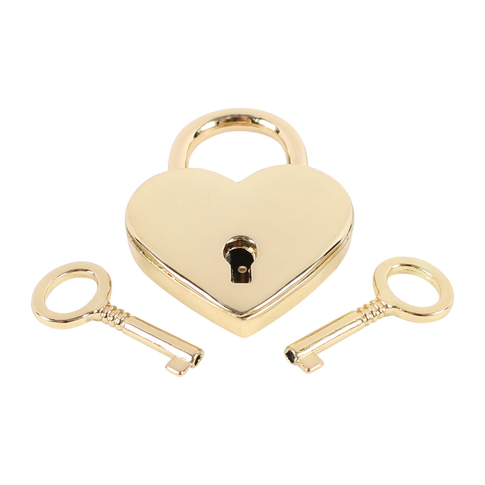 High-Security BDSM Leather Padlock - Premium Grade Lock for Fetish Gear