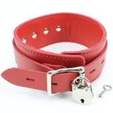 Atlanta Lambskin Leather BDSM Collar - Handmade and Premium Quality | Atlanta Collection