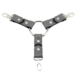 Bonn Premium Latigo Leather BDSM Hogtie Bondage Restraint Cuffs Kit | Bonn Collection