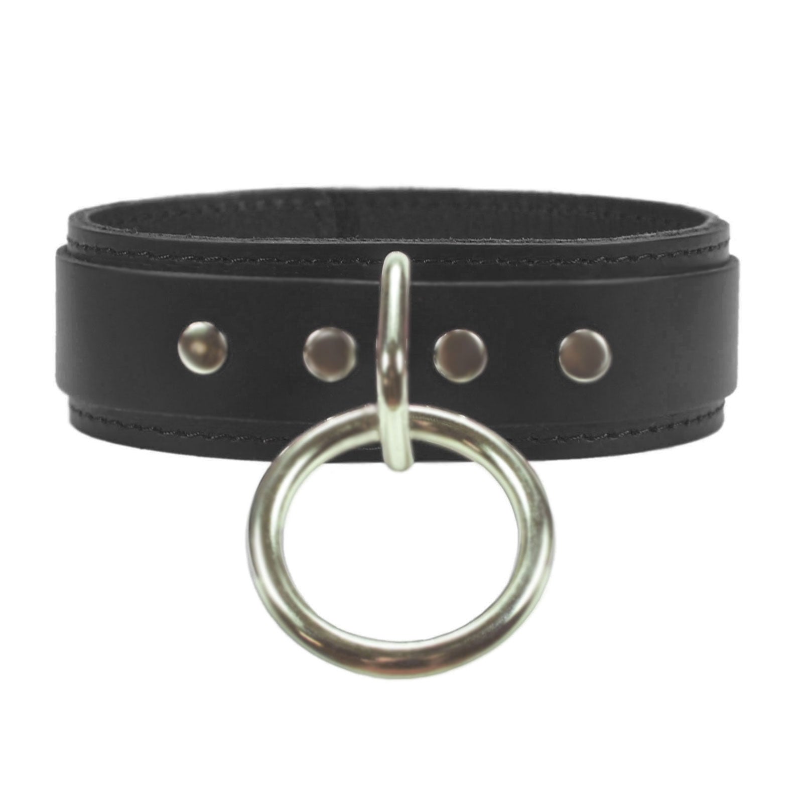 Atlanta V 1.5" BDSM Collar with O-ring