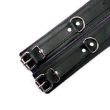 Premium Leather Wrist and Ankle Bondage Cuffs - BDSM Restraints | Gilda Collection