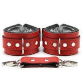 Bonn Wrist Cuffs and Ankle Cuffs Handmade Full Grain Lambskin Leather