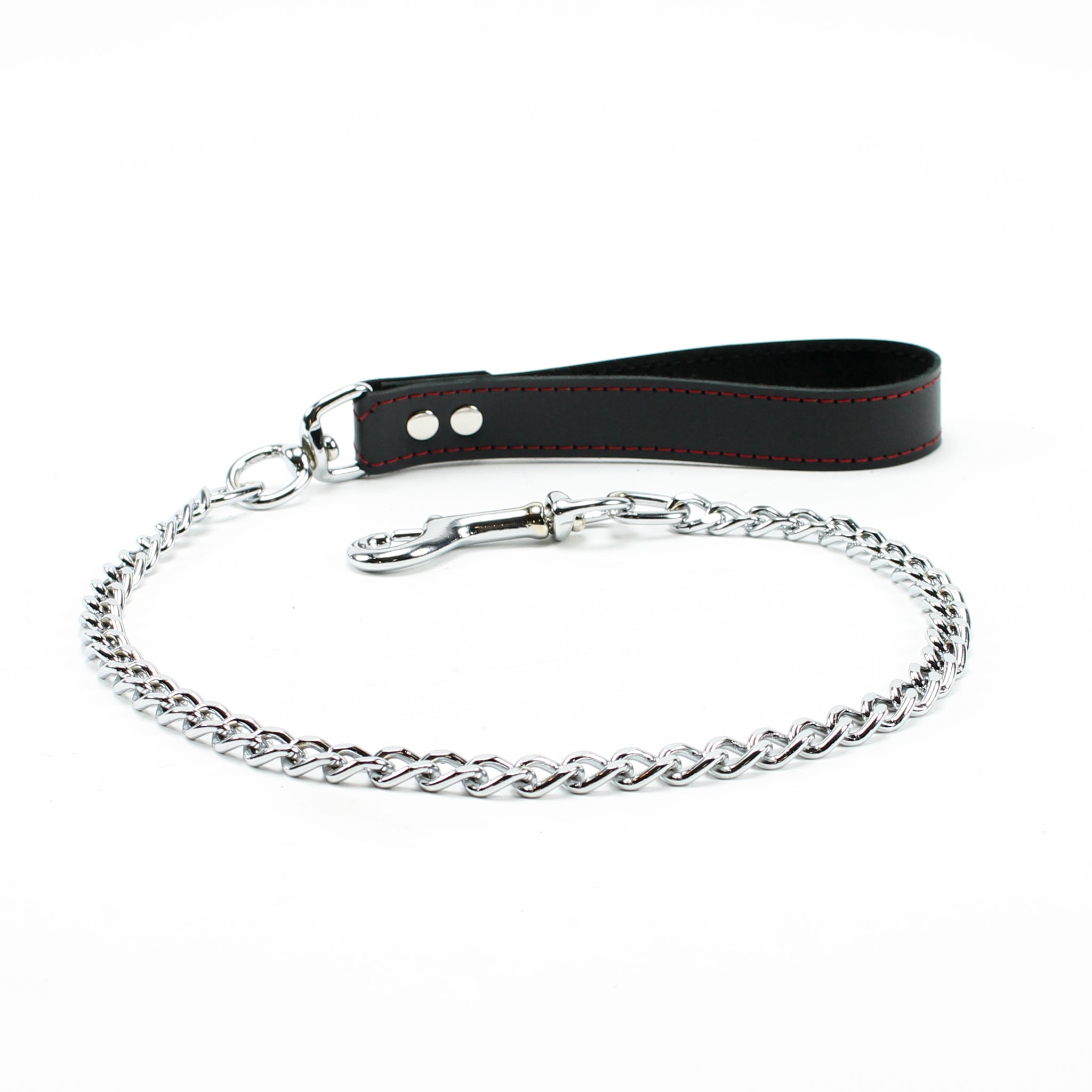 Madison Lead With Luxurious Leather Handle