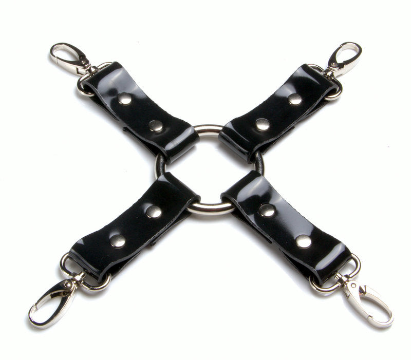 Vegan Leather 4-Way Connector Hogtie Restraint for BDSM | Ramos Collection