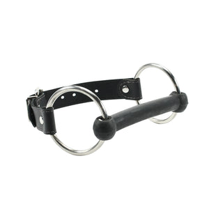 Madison Mouth Bit Gag Premium Leather Strap for Men and Women