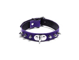 Deluxe Leather BDSM Slave Collar Adjustable with Locking Buckle | Nikita Collection