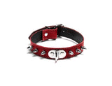 Deluxe Leather BDSM Slave Collar Adjustable with Locking Buckle | Nikita Collection