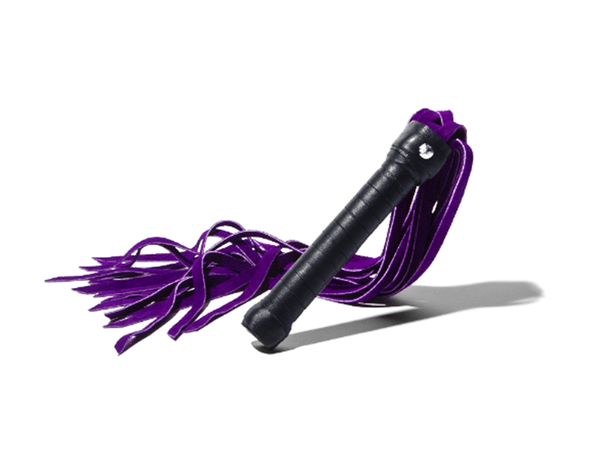 Scarlette Suede Leather BDSM Bondage Flogger Whip