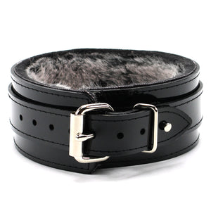 Ramos Vegan 2" Chinchilla Faux Fur Lined Collar