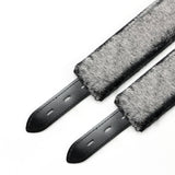 Ramos Vegan Leather BDSM Fur Lined Wrist and Ankle Restraint Cuffs | Ramos Collection