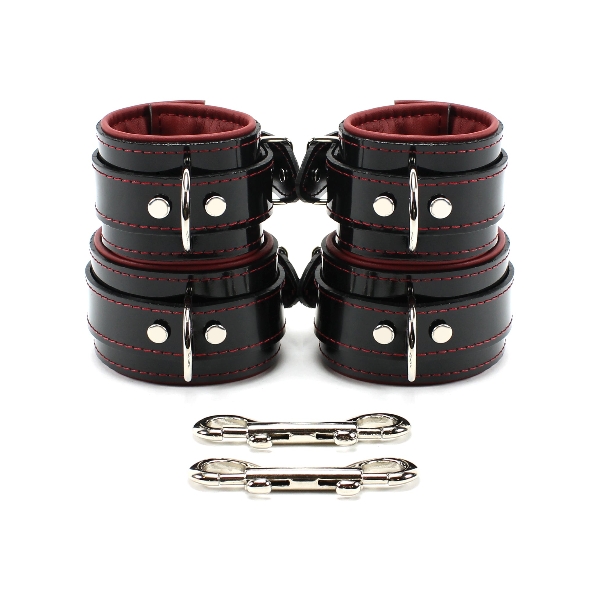 Ramos Vegan Padded Wrist and Ankle Restraints Kit